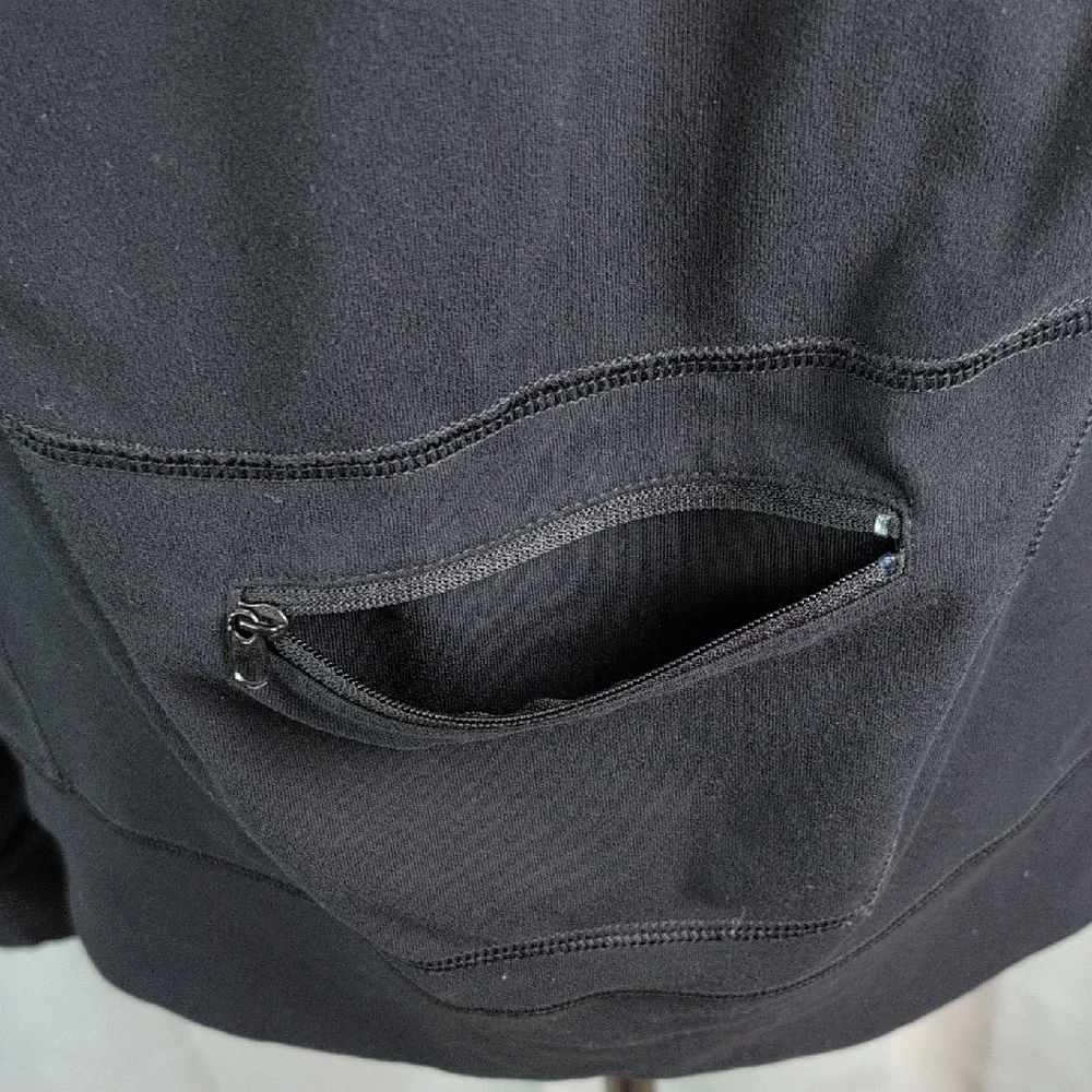 lululemon athletica Black‎ Fitted Zippered Pullover